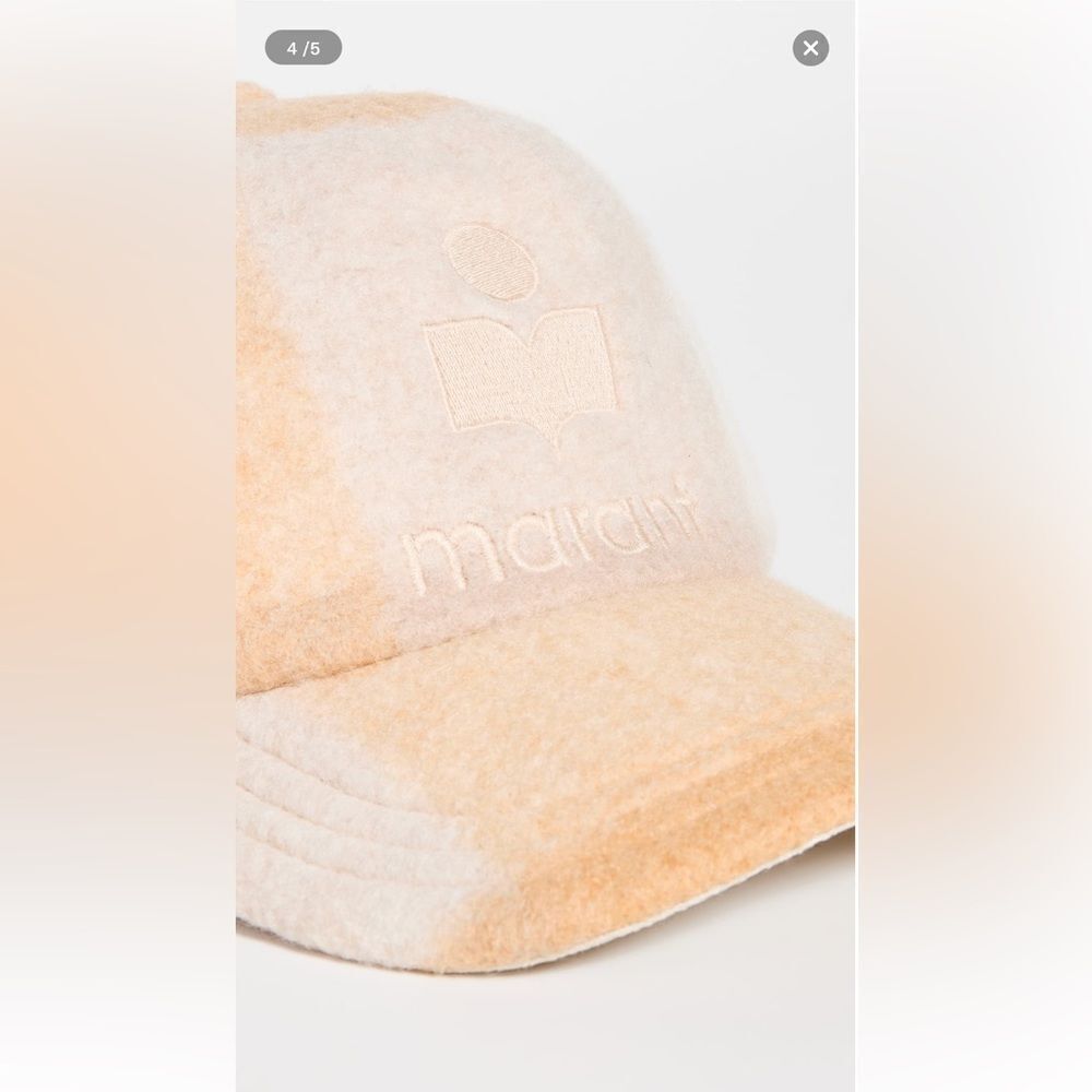 Isabel Marant Tyron Plaid Hat NWOT - Picture 6 of 8